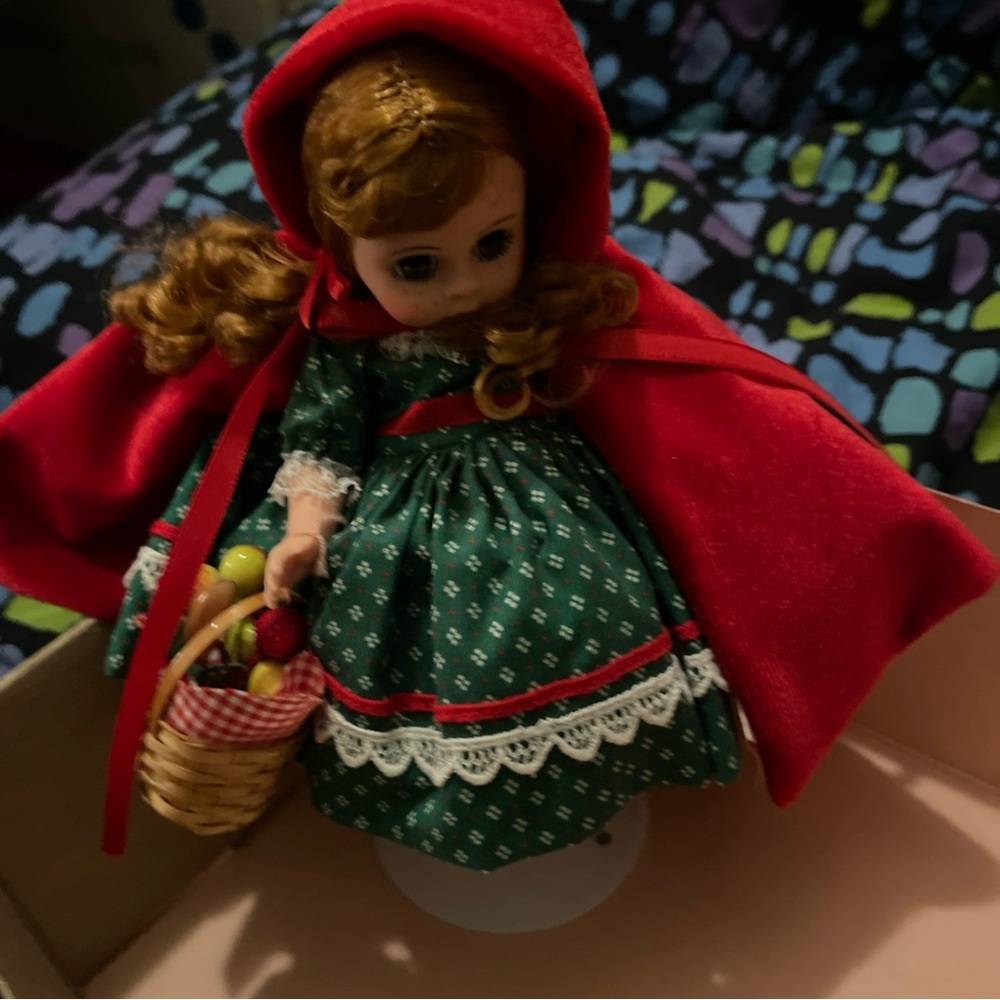 Madame Alexander 8” Red Riding Hood With Box & Basket